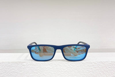 Emporio Armani Blue Clip-On Sunglasses & Optical Frames