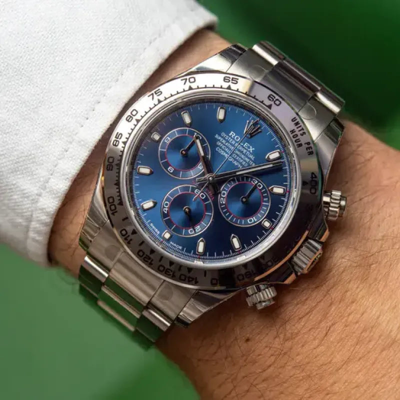 Rolex Daytona Blue White Gold m116509-0071 40mm