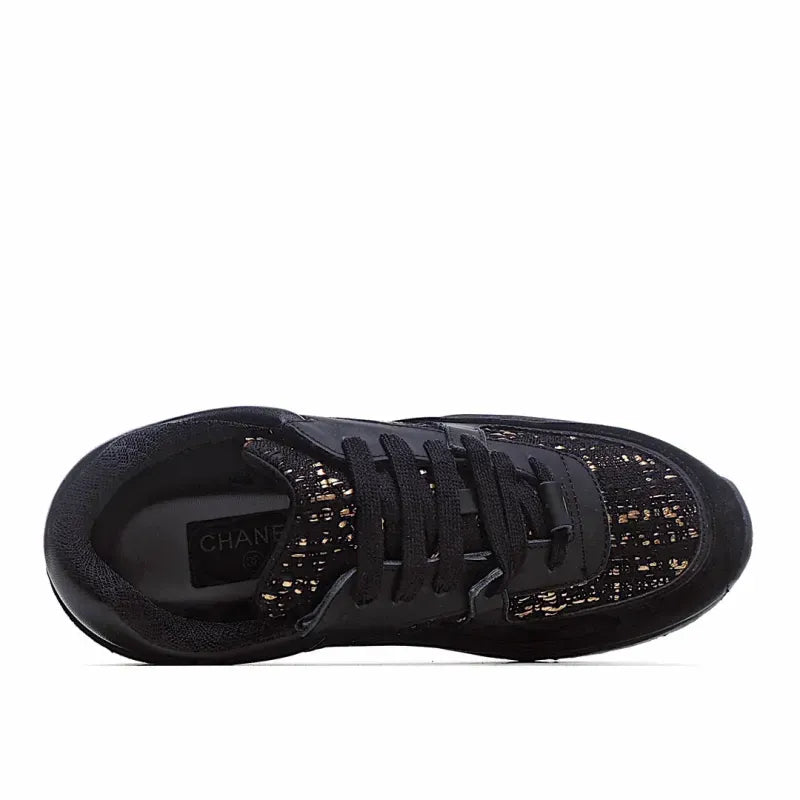 CHANEL Classic Sneakers Casual Shoes black
