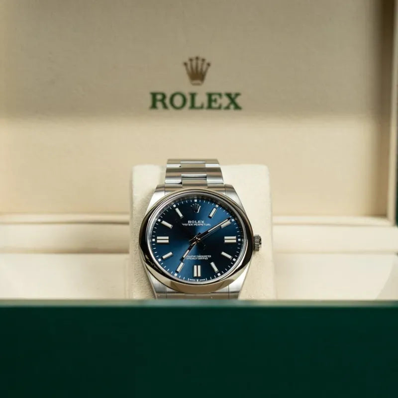OYSTER PERPETUAL 124300 Series（Blue table）