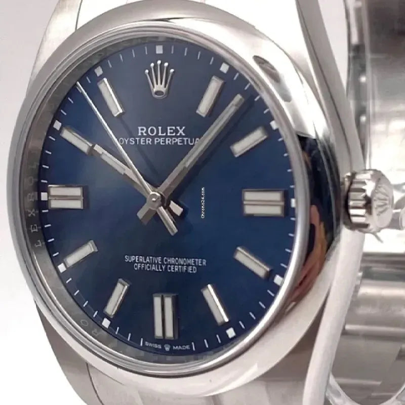 OYSTER PERPETUAL 124300 Series（Blue table）