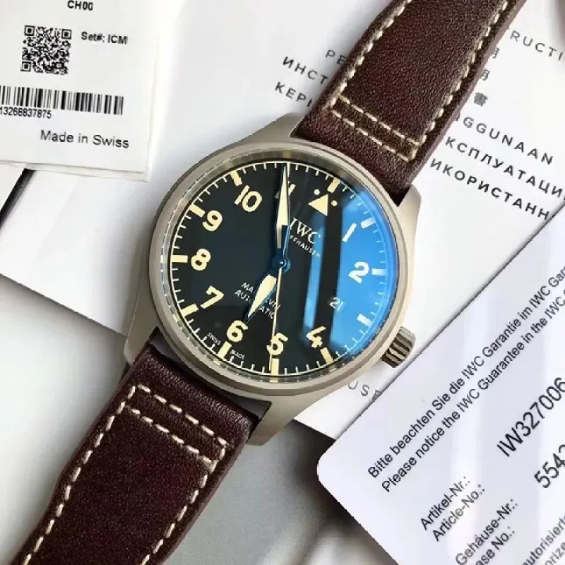 IWC pilot series IW327006 watch