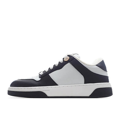 Chanel women's casual shoes black white