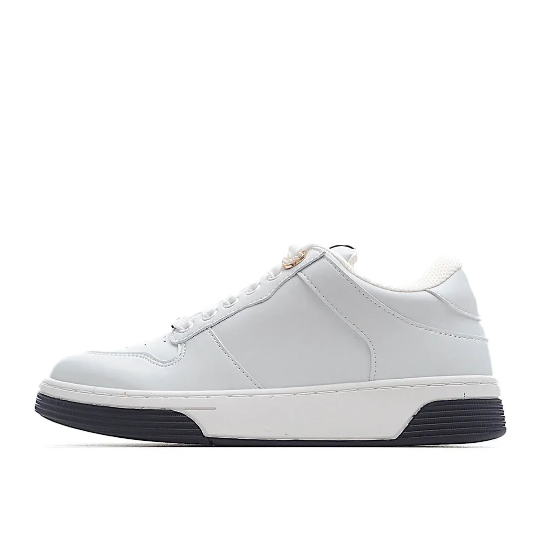 Chanel women's casual shoes white sol
