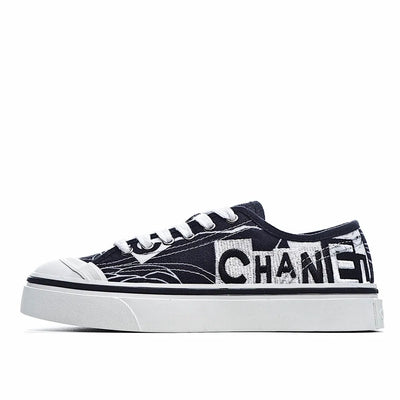 Chanel Canvas Casual Sneakers z