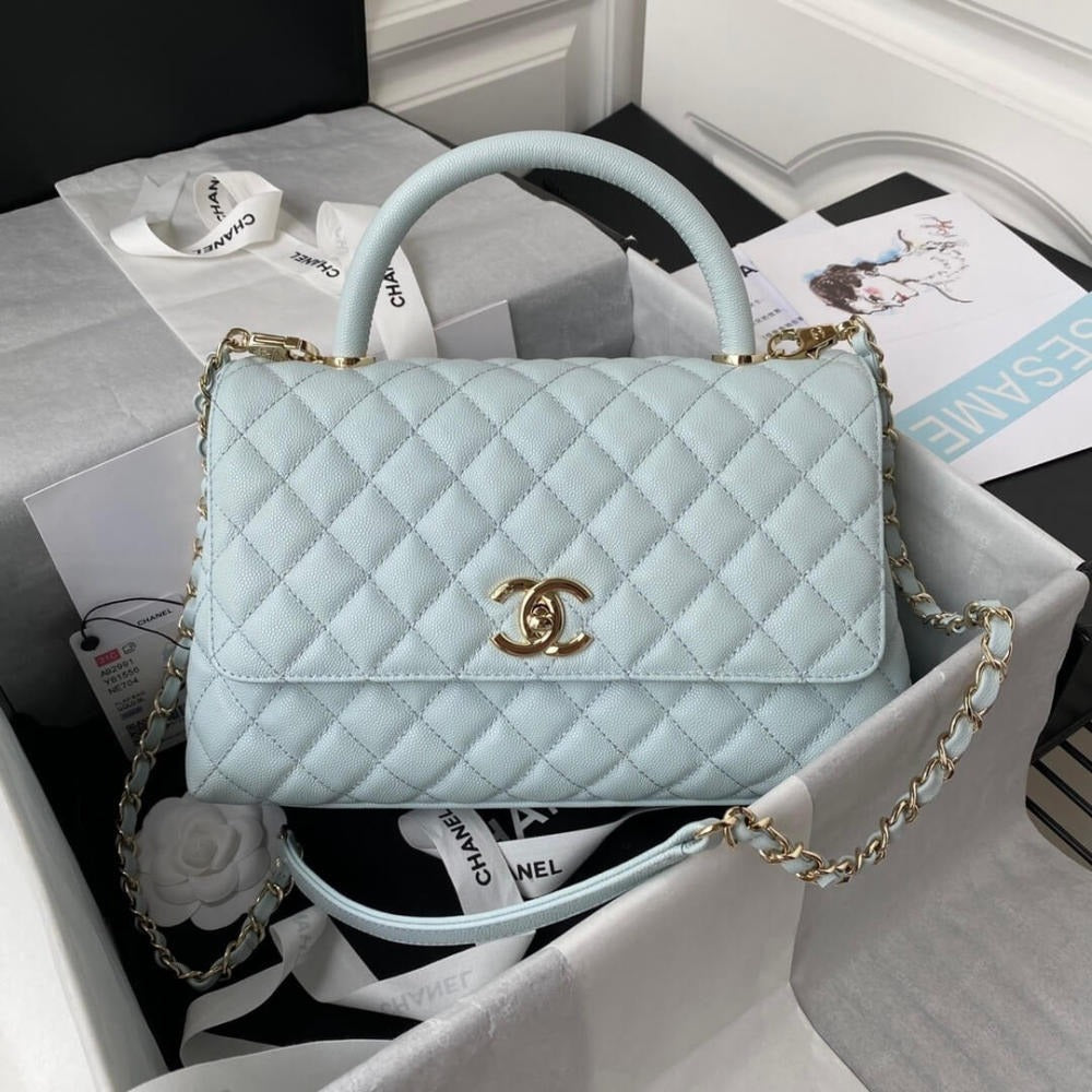 CHANEL Coco Handle Bag Small