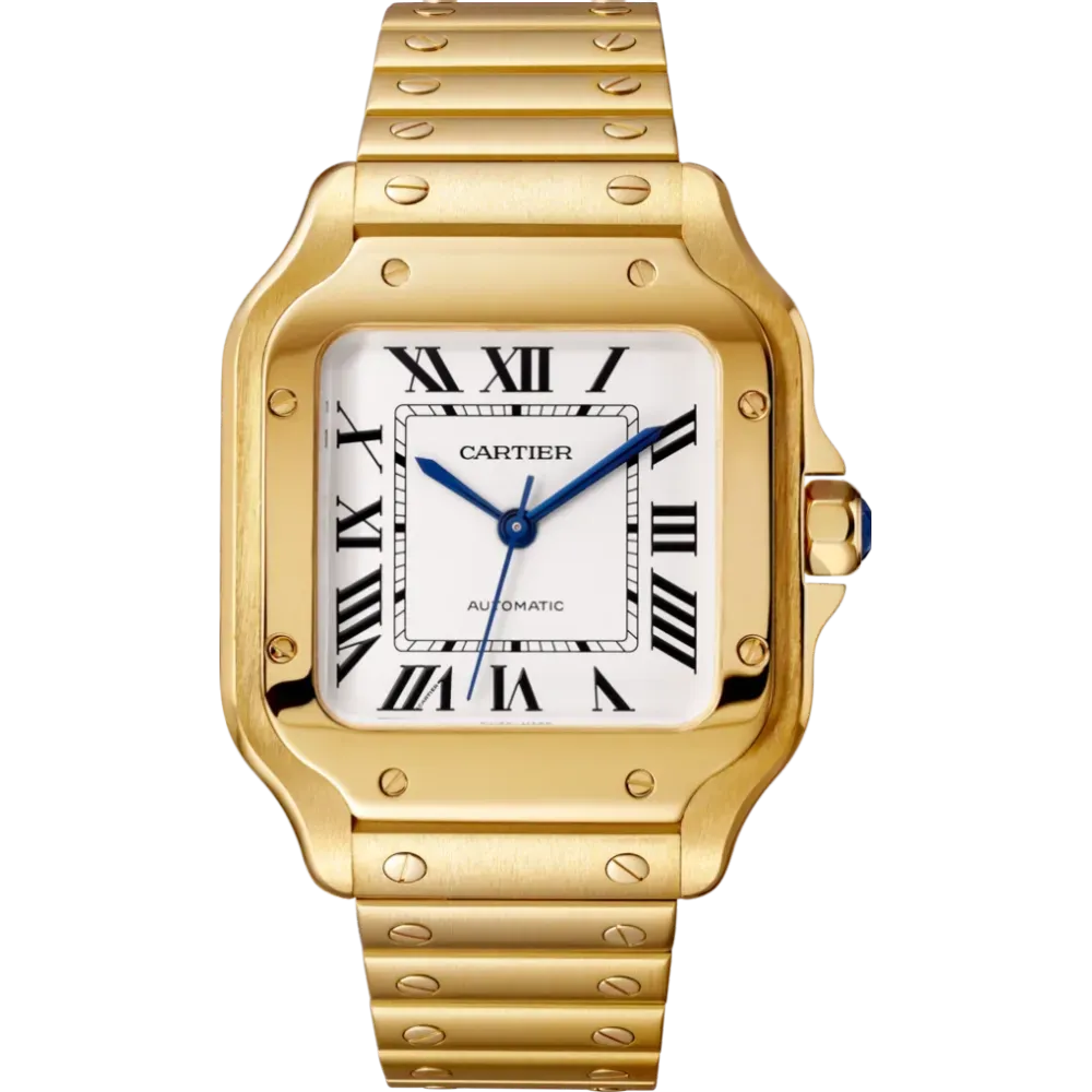 CARTIER santos 18kt Yellow Gold Men's WatchItem -SANTOS DE CARTIER WATCH