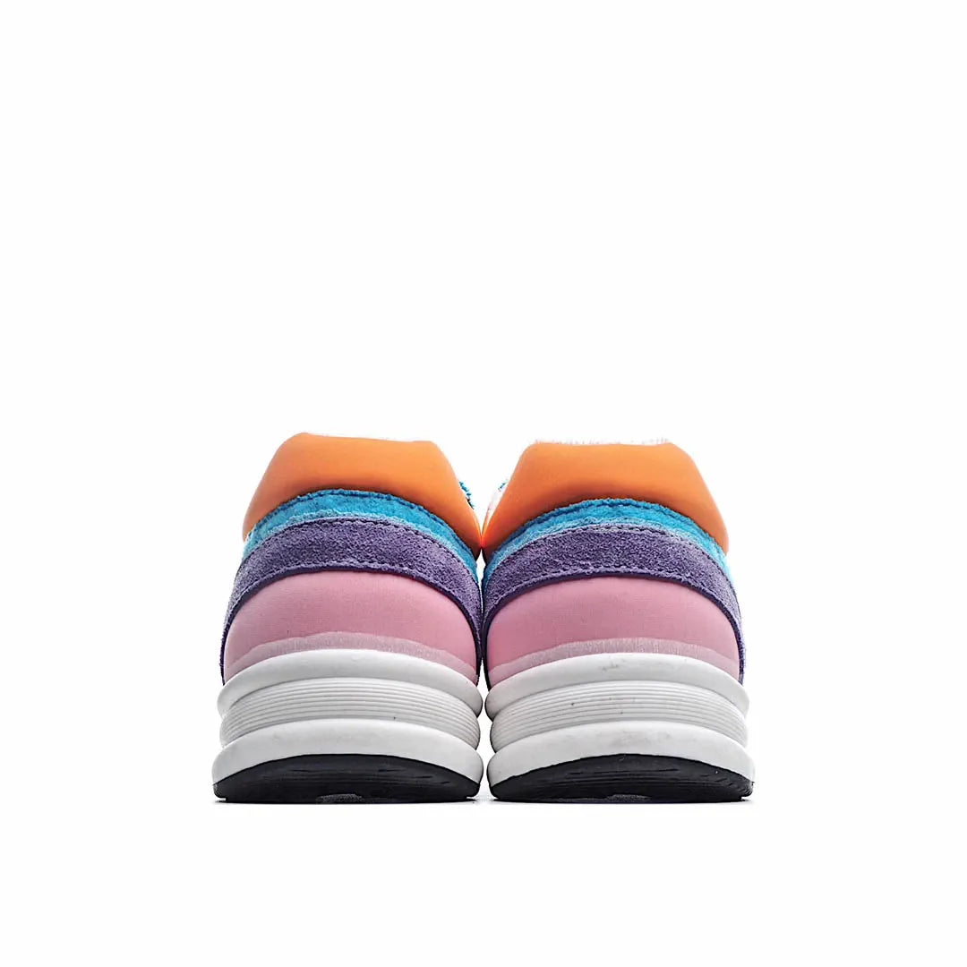 CHANEL Classic Sneakers Casual Shoes blue jeans