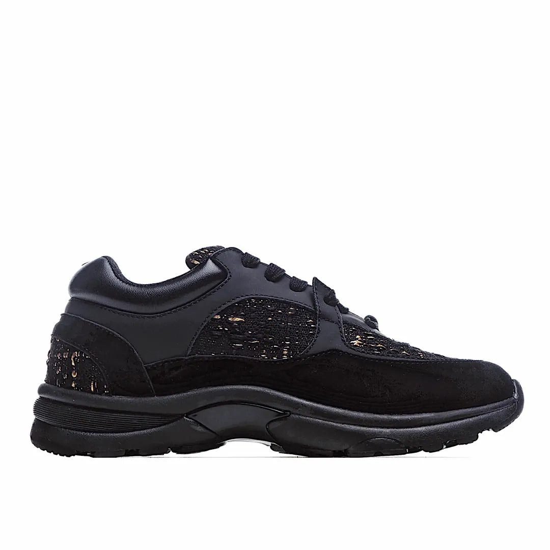 CHANEL Classic Sneakers Casual Shoes black