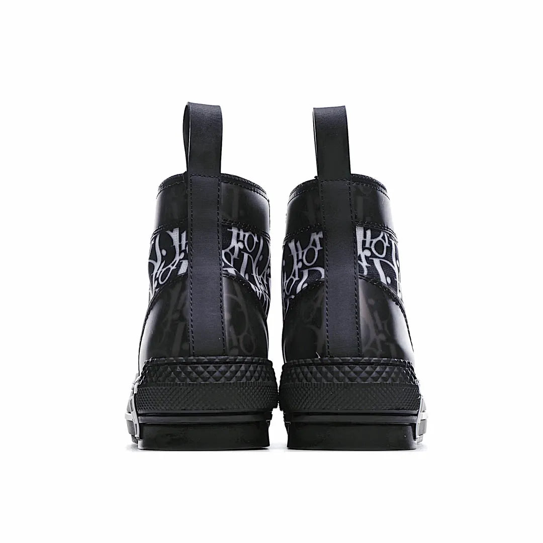 Dior B23 Oblique Slip-on Low Top Sneakers Sheer Print Sneakers