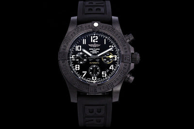 Breitling Avenger Hurricane Automatic Chronograph | All-Black Breitlight
