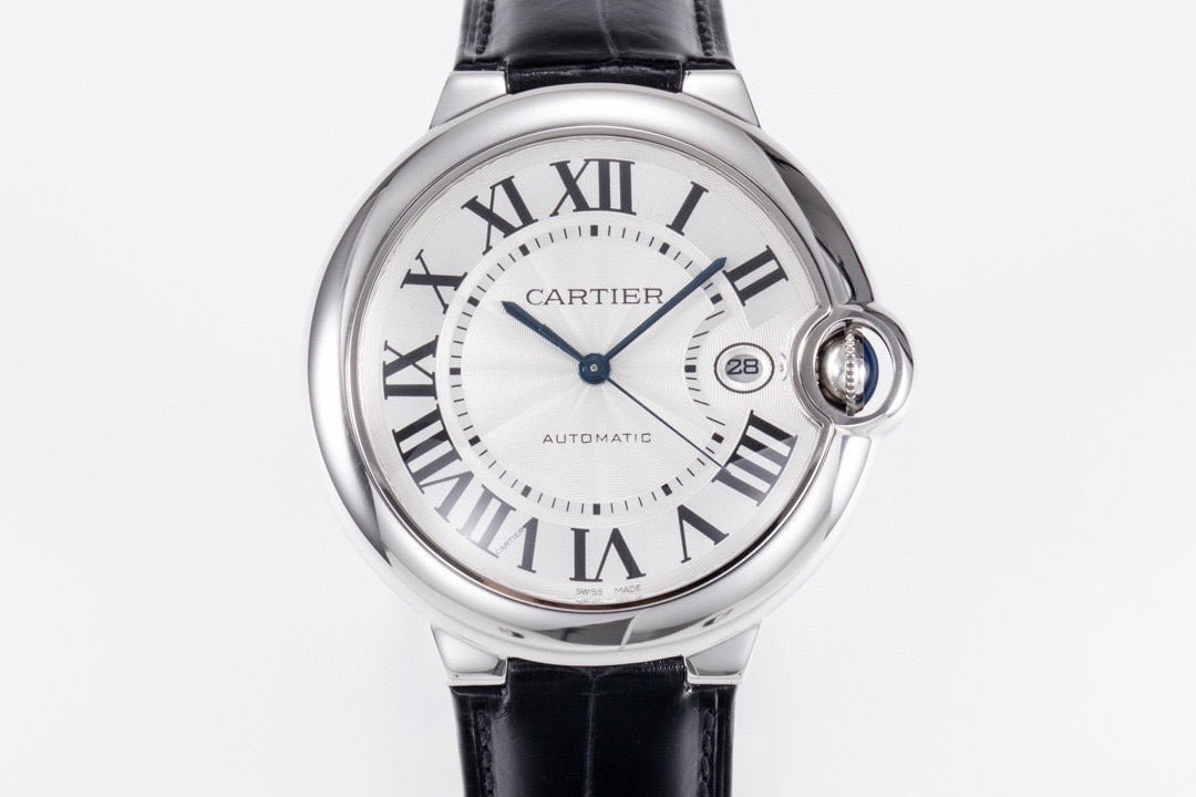 Cartier Ballon Bleu with Silver Dial and Roman Numerals