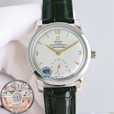 Vintage-Inspired Omega Seamaster with Gold Hands and Markers