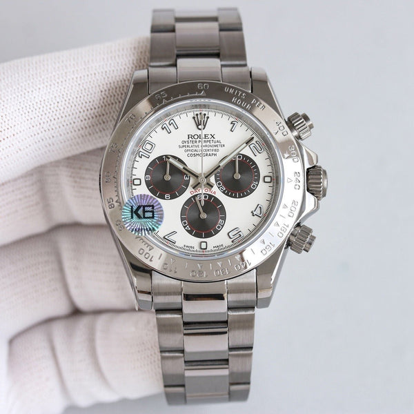 Rolex Oyster Perpetual Cosmograph Daytona with White Dial