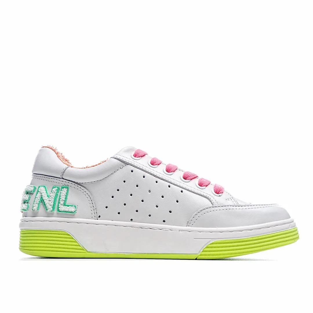 Chanel women's casual shoes yellow