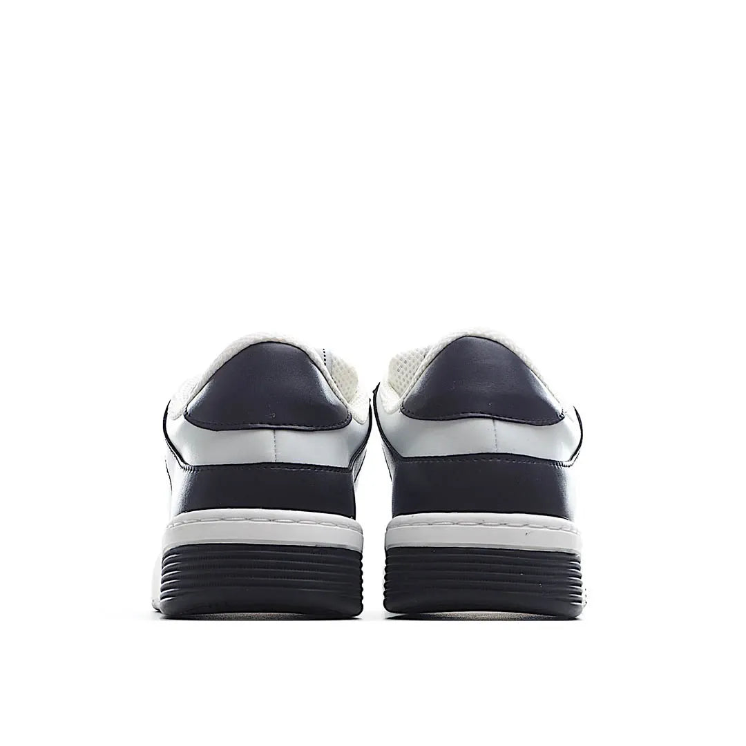 Chanel women's casual shoes black white