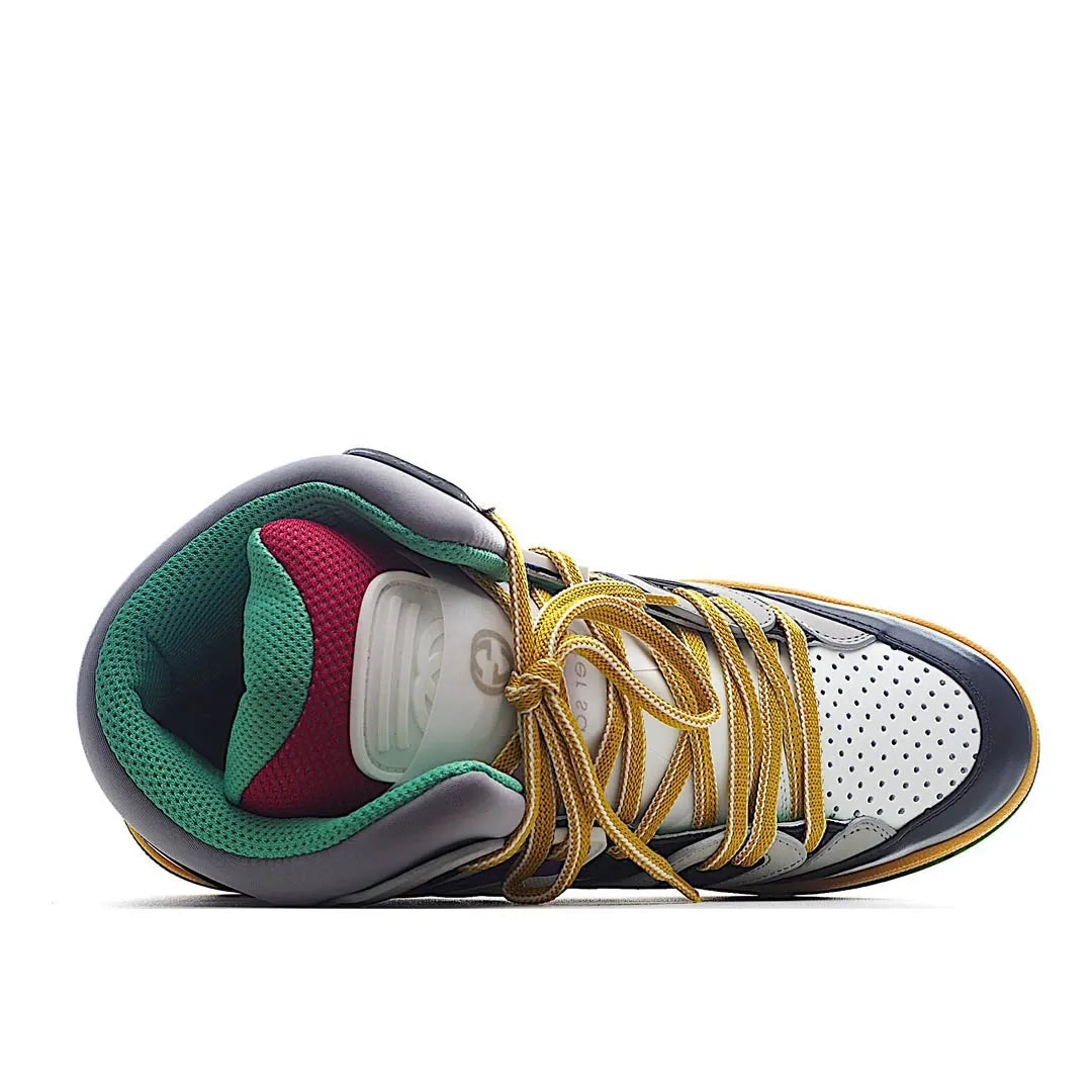 Gucci 20S Basket High Top Vintage Sneakers