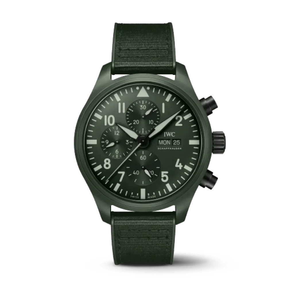 IW389106 PILOT’S WATCH (CHRONOGRAPH TOP EDITION “WOODLAND”)