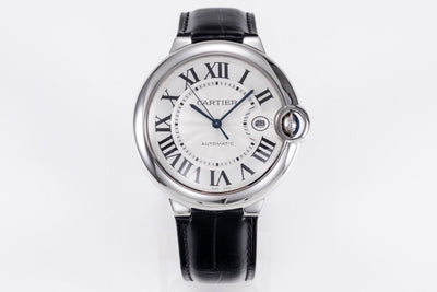 Cartier Ballon Bleu with Silver Dial and Roman Numerals
