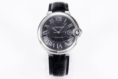 Cartier Ballon Bleu with Black Guilloché Dial
