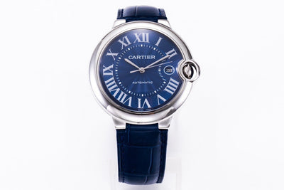 Cartier Ballon Bleu with Blue Dial and Roman Numerals