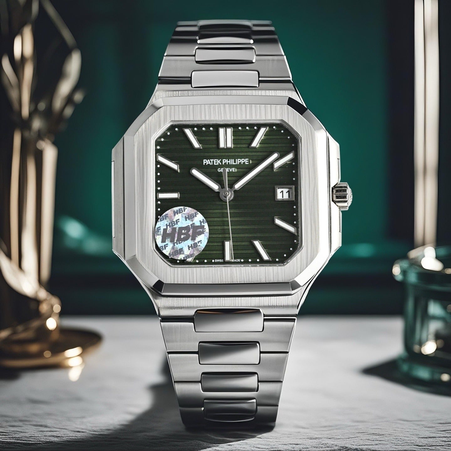 Patek Philippe Nautilus Style Automatic Watch | Stainless Steel, Diverse Dial Colors