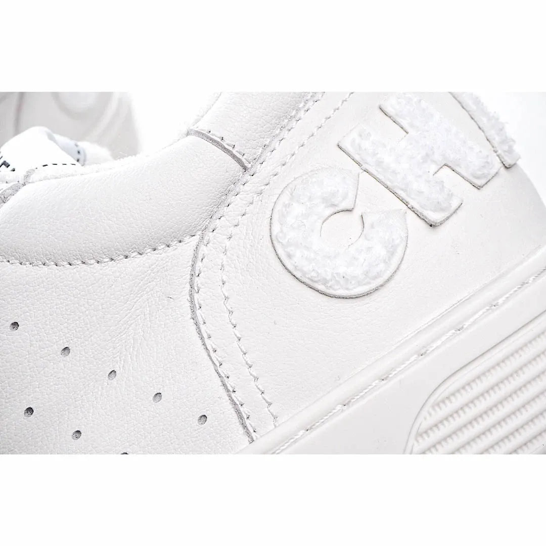 Chanel women's casual shoes white