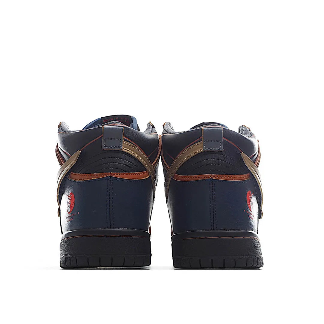 Gundam x Nike Dunk High Banshee Black & Blue