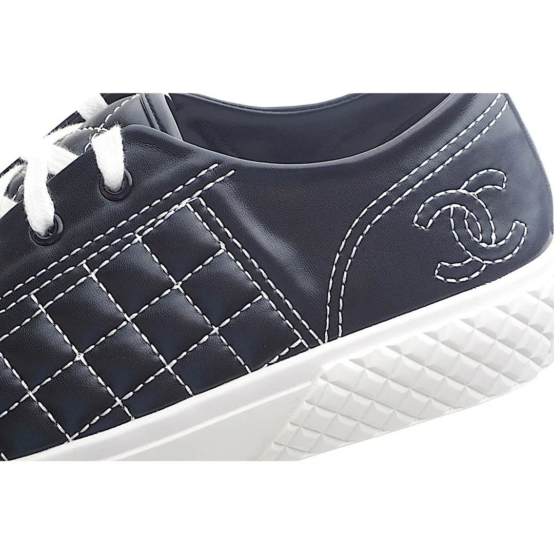 Chanel Canvas Casual Sneakers a
