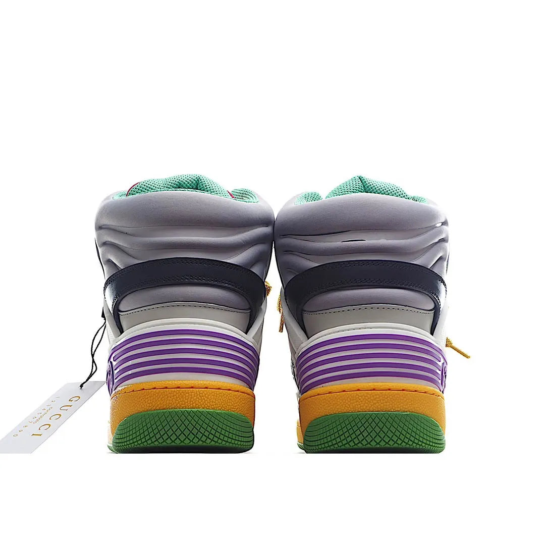 Gucci 20S Basket High Top Vintage Sneakers