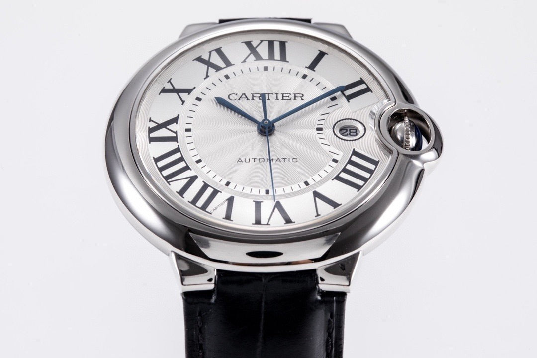 Cartier Ballon Bleu with Silver Dial and Roman Numerals