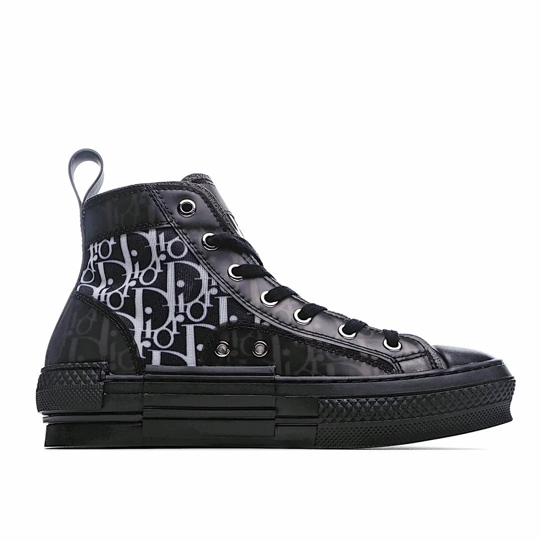 Dior B23 Oblique Slip-on Low Top Sneakers Sheer Print Sneakers