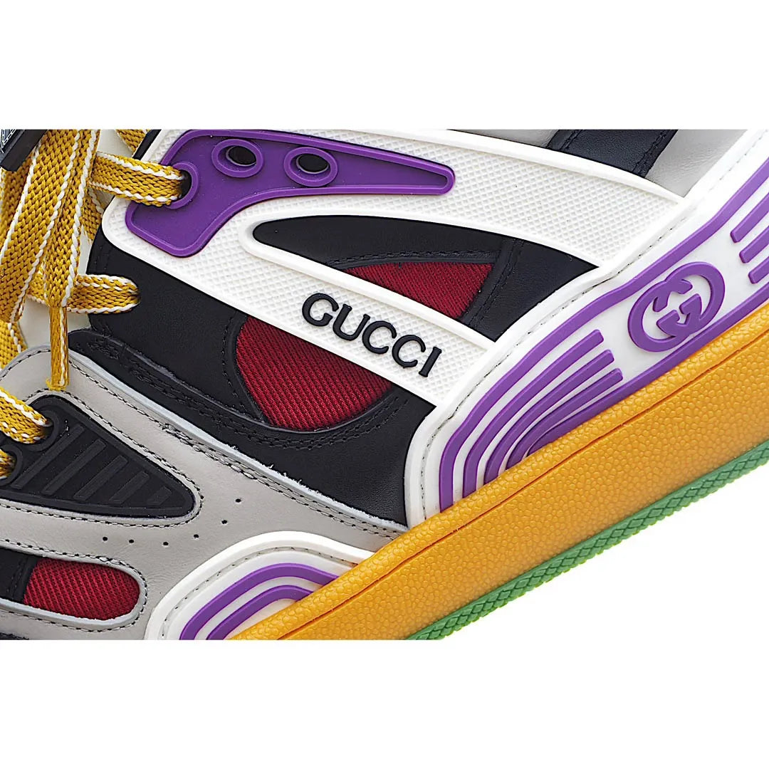 Gucci 20S Basket High Top Vintage Sneakers
