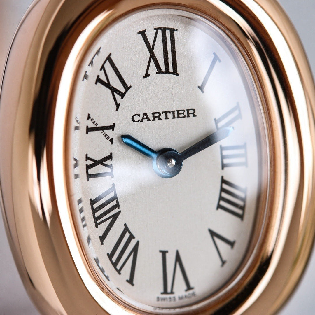 Rose Gold Cartier Baignoire Bangle Watch