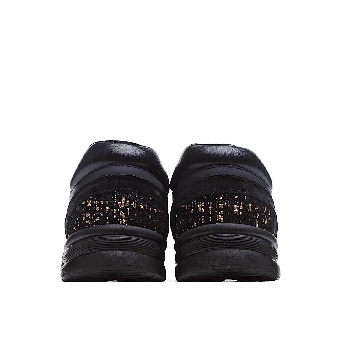 CHANEL Classic Sneakers Casual Shoes black