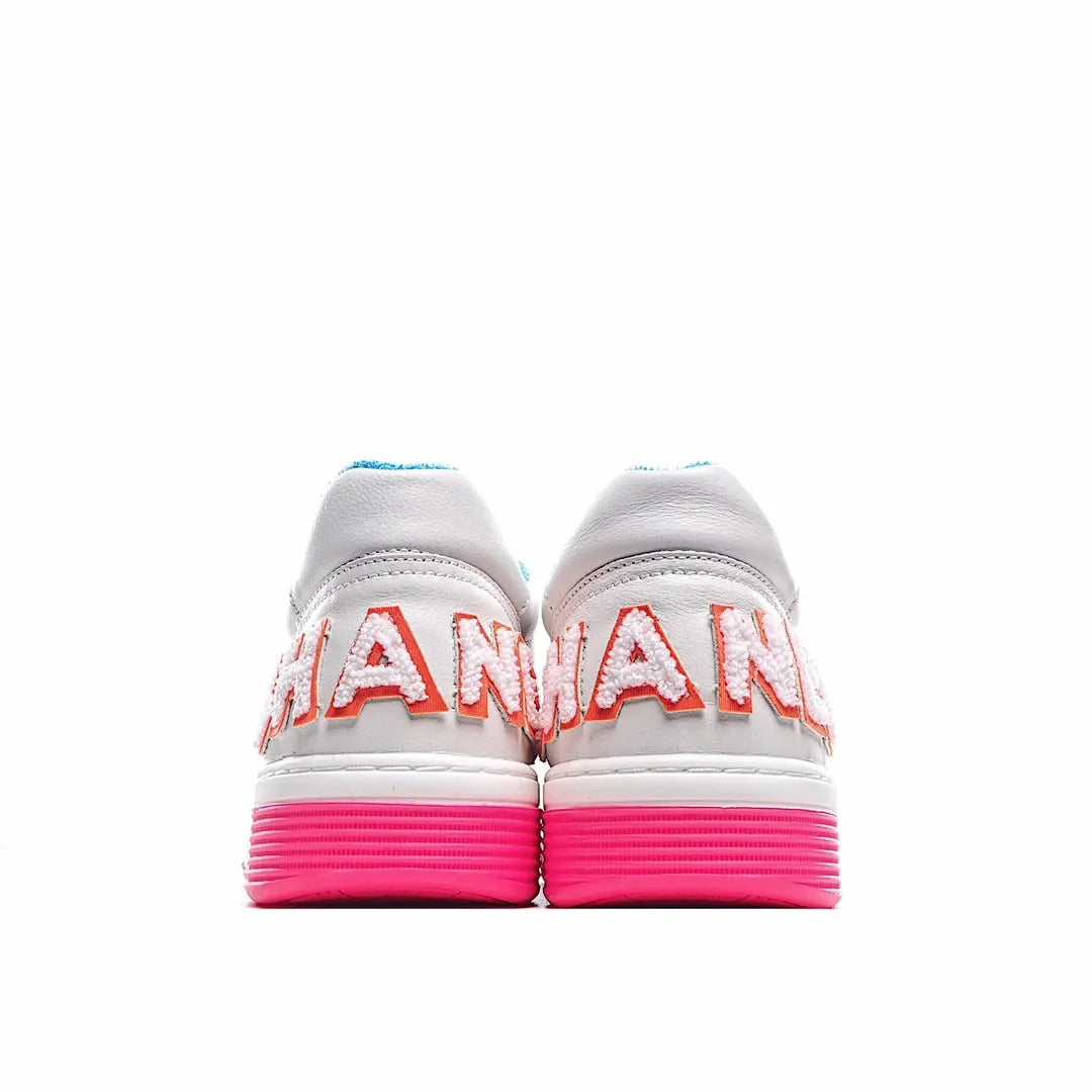 Chanel women's casual shoes pink