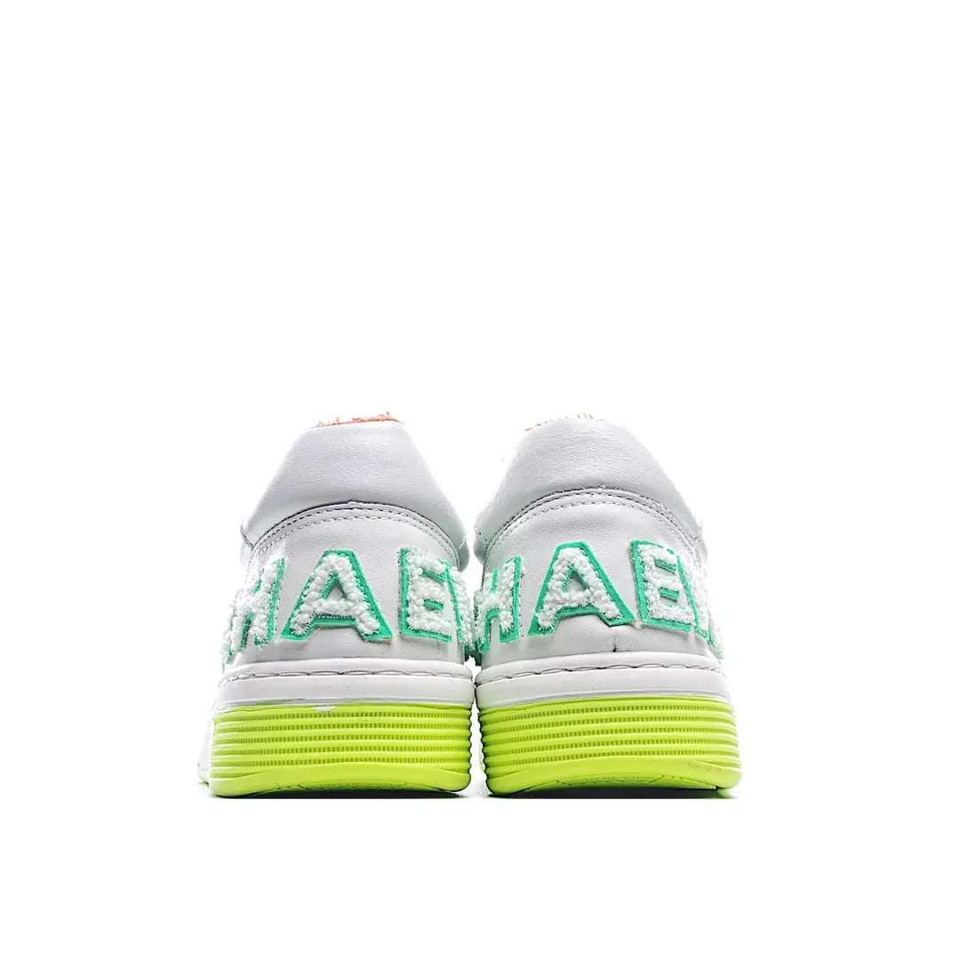Chanel women's casual shoes yellow