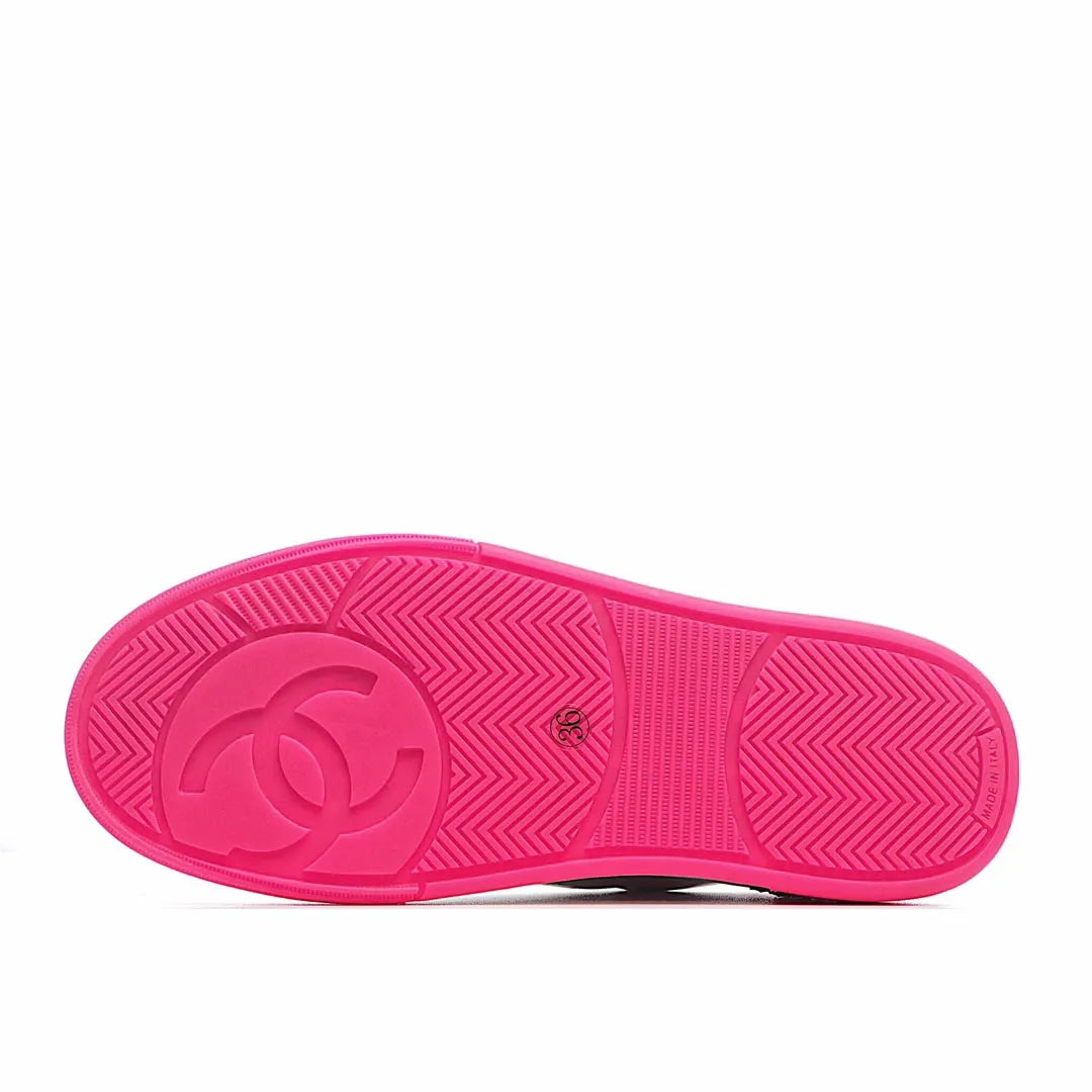 Chanel women's casual shoes pink
