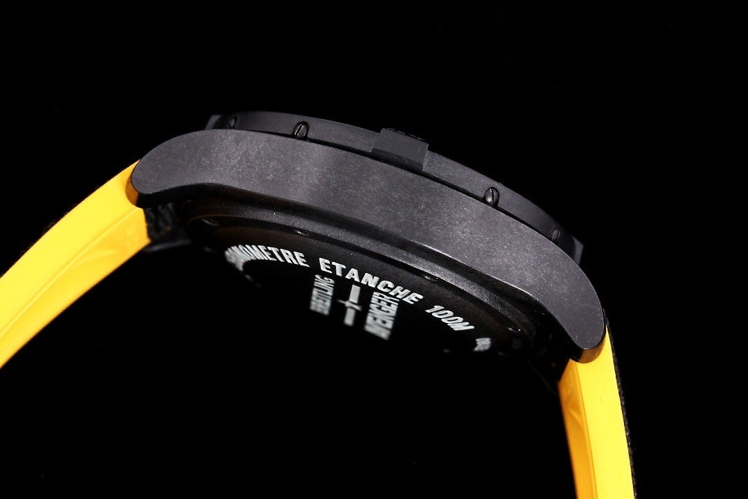 Breitling Avenger Hurricane Automatic Chronograph | Black Breitlight & Yellow Accents