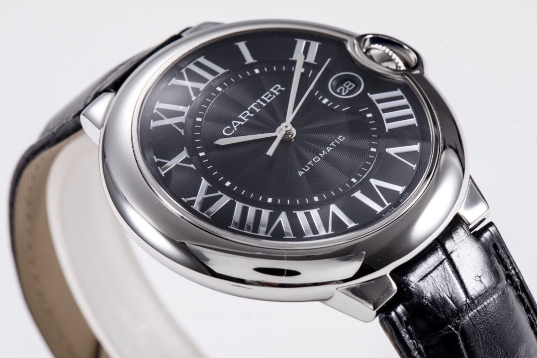 Cartier Ballon Bleu with Black Guilloché Dial