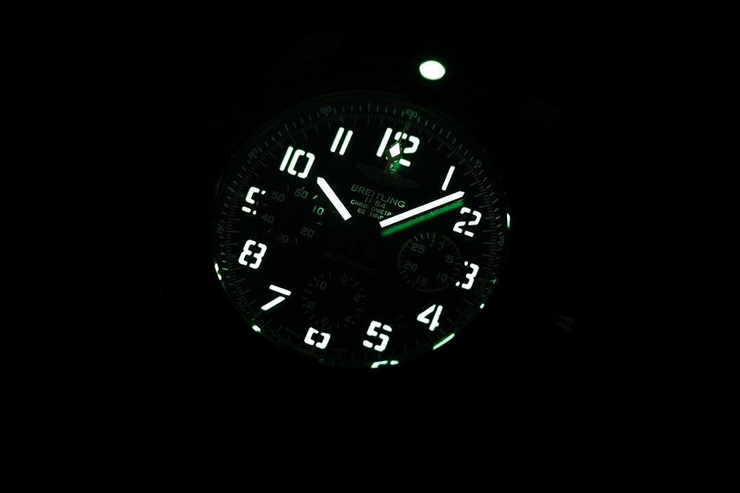 Breitling Avenger Hurricane Automatic Chronograph | Black Breitlight & Yellow Accents