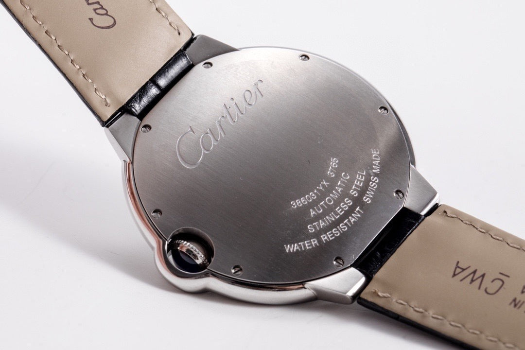 Cartier Ballon Bleu with Black Guilloché Dial