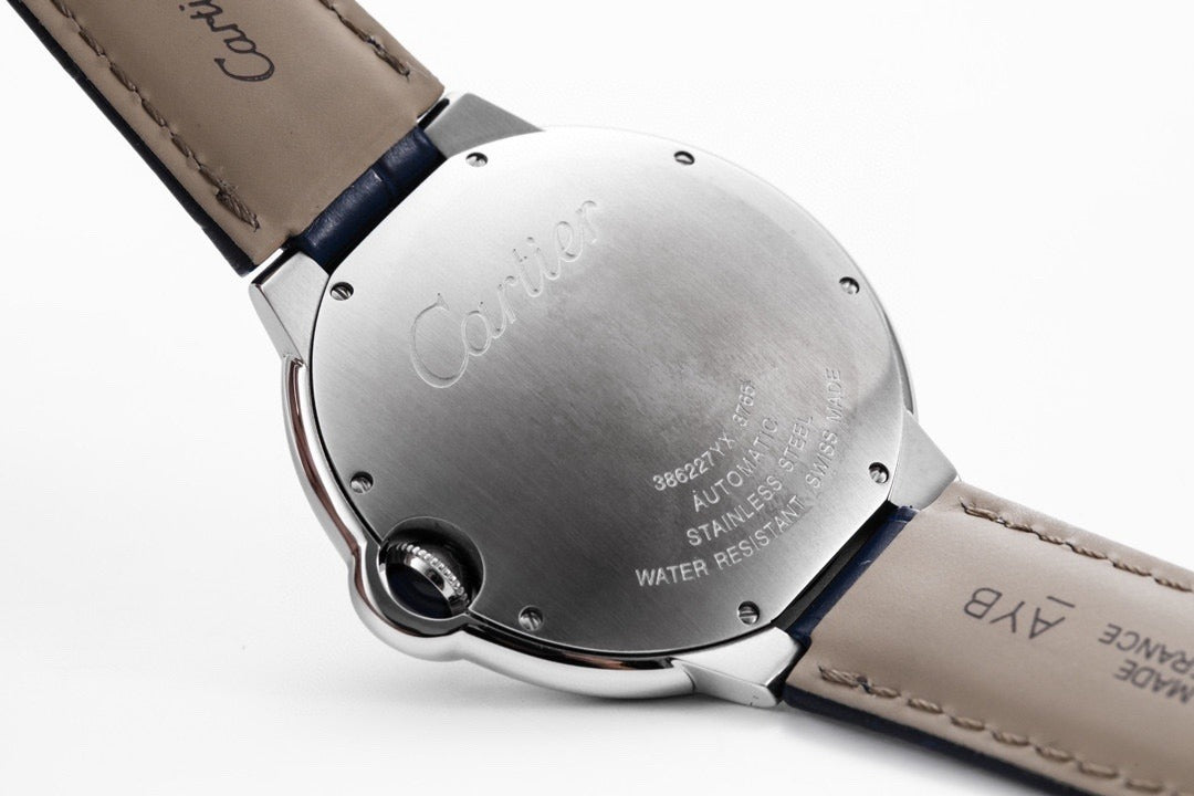 Cartier Ballon Bleu with Blue Dial and Roman Numerals