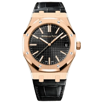 ROYAL OAK This 18-carat pink gold Royal Oak Selfwinding in 4