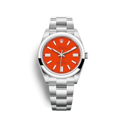 OYSTER PERPETUAL 124300 Series（orange）
