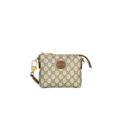 Messenger bag with Interlocking G