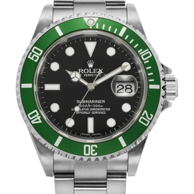 Rolex Submariner 16610LV-93250 black dial watch