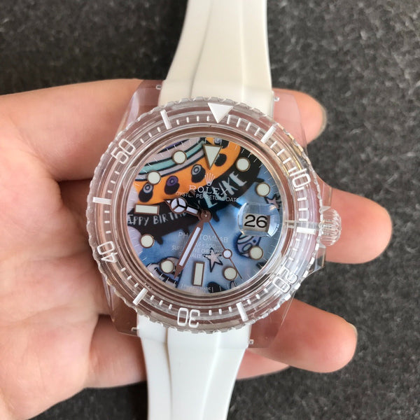 Rolex Oyster Perpetual Date with Custom Dial
