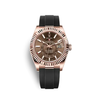 Rolex Sky-Dweller Oyster 42 mm Everose gold 326235-0005 New