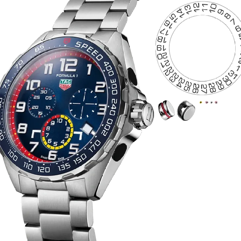 TAG HEUER FORMULA 1 X RED BULL RACING Quartz Chronograph - Diameter 43 mm